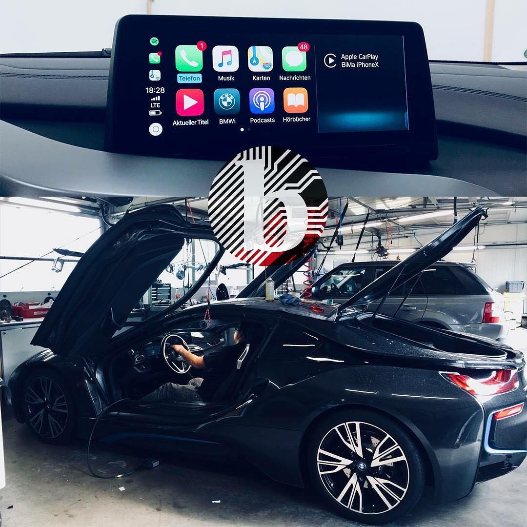 BMW i8 Nachrüstung ID6 Navigationssystem Professional mit Apple Car Play Bild 1