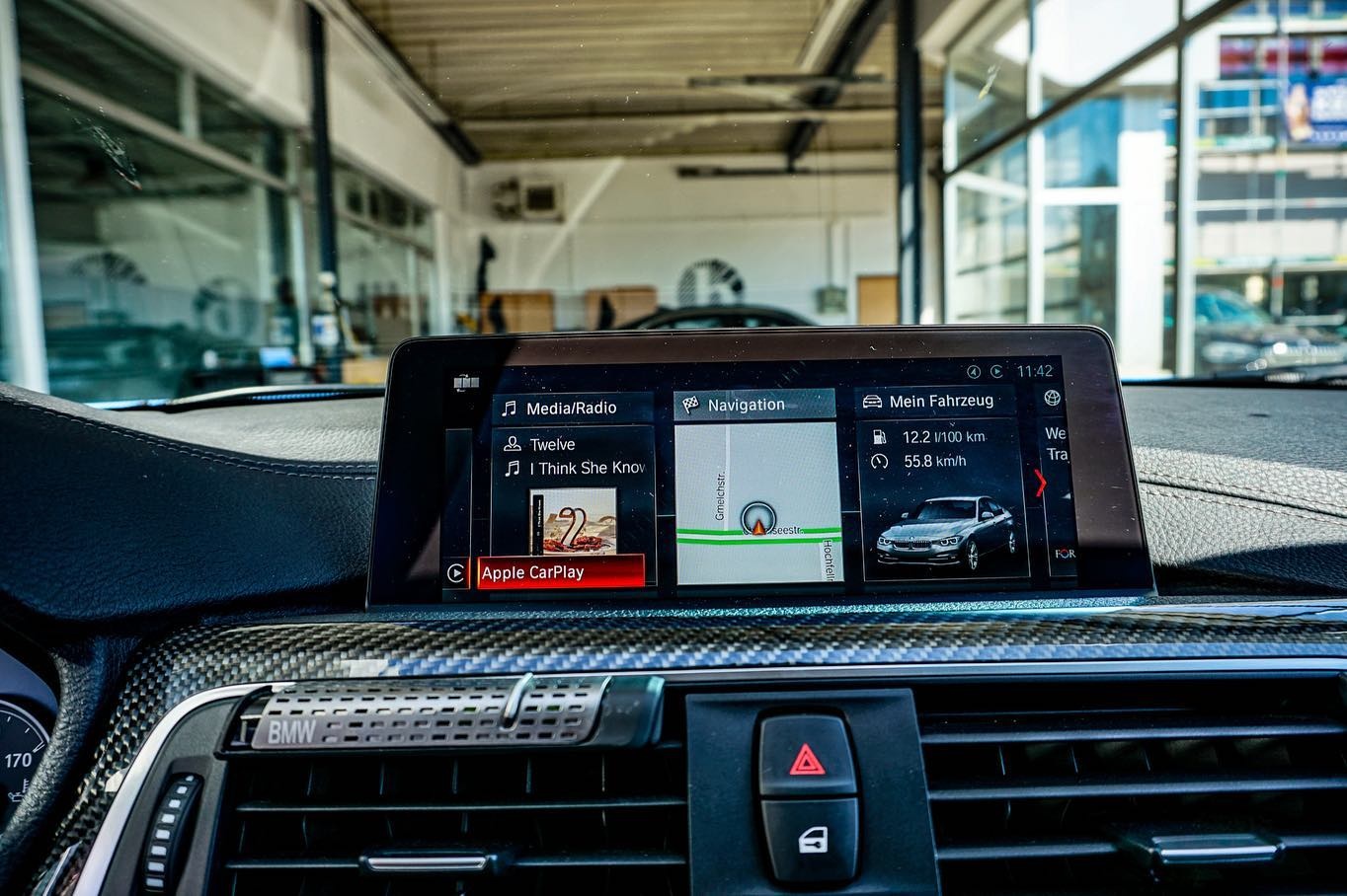 Bei diesem wunderschönen M3 F80 haben wir Apple CarPlay nachgerüstet 😊👍 Bild 4