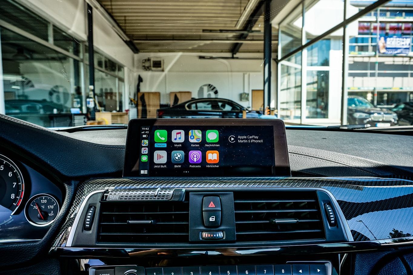 Bei diesem wunderschönen M3 F80 haben wir Apple CarPlay nachgerüstet 😊👍 Bild 3