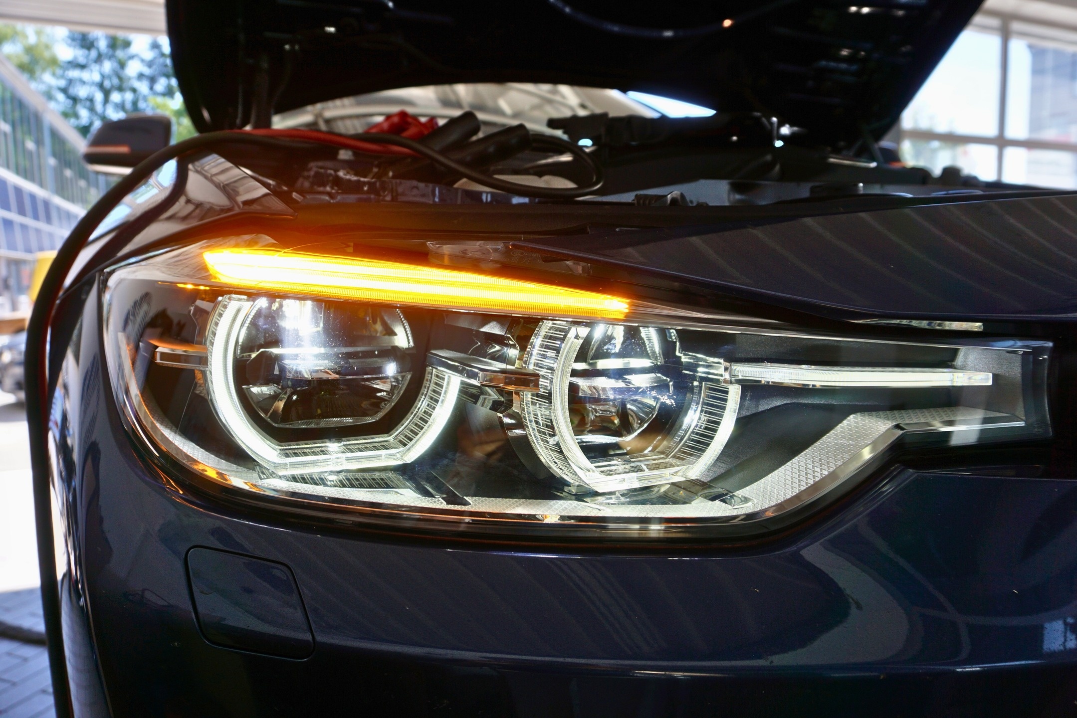 BMW F31 Alpina D3 - Nachrüstung von Adaptive LED-Scheinwerfern, DAB+ sowie M Performance Rückleuchten Bild 3