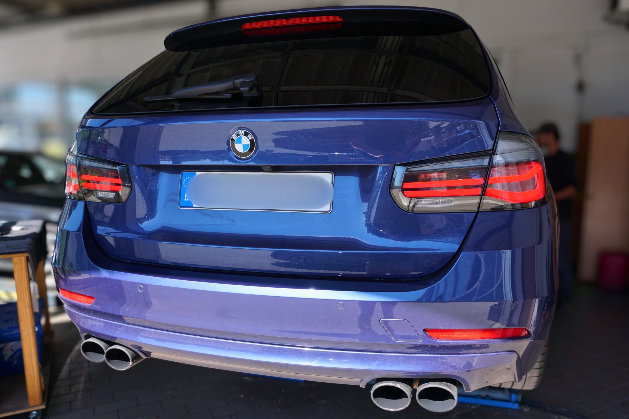 BMW F31 Alpina D3 - Nachrüstung von Adaptive LED-Scheinwerfern, DAB+ sowie M Performance Rückleuchten Bild 4
