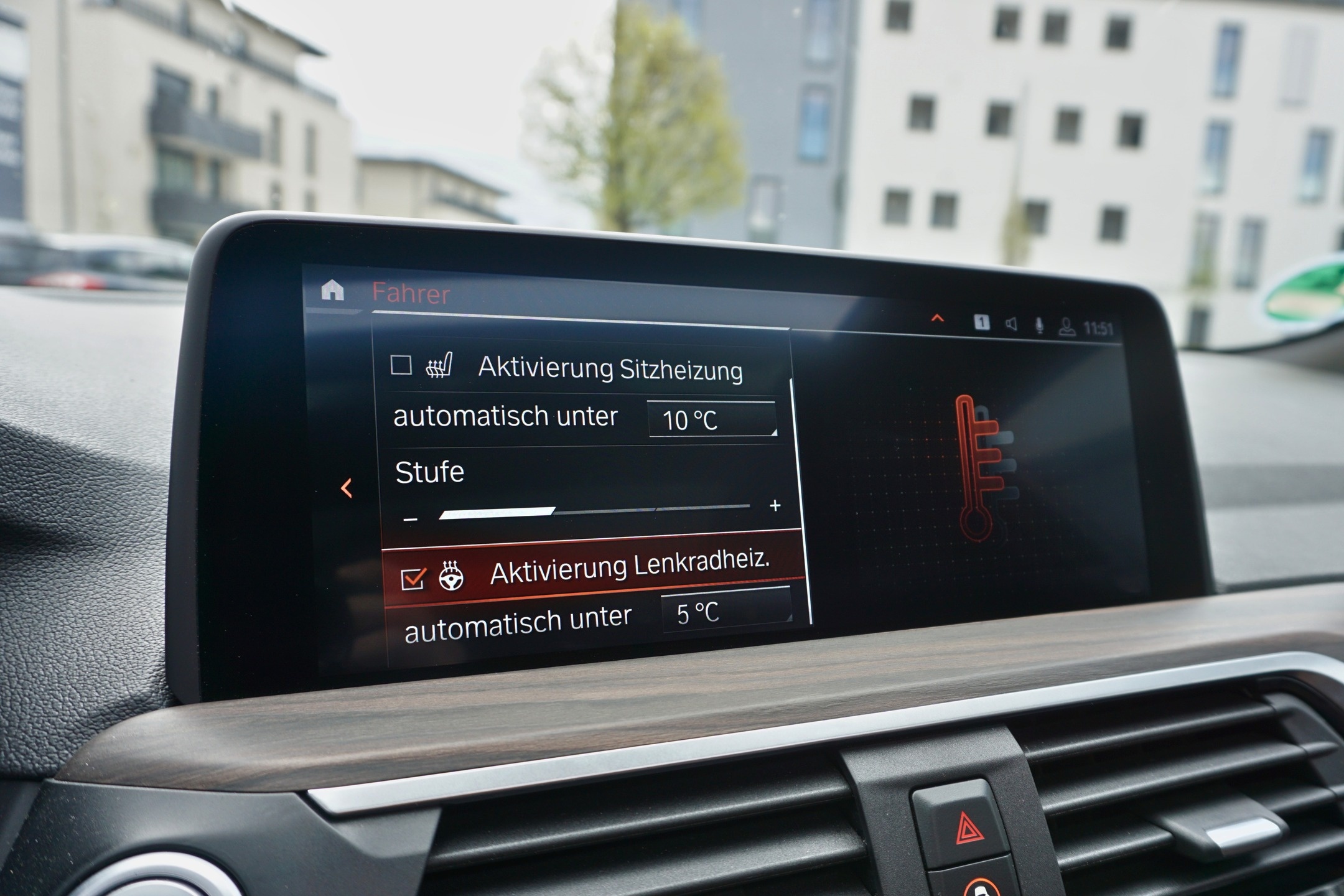 BMW X3 G01 - Nachrüstung Lenkradheizung Bild 3